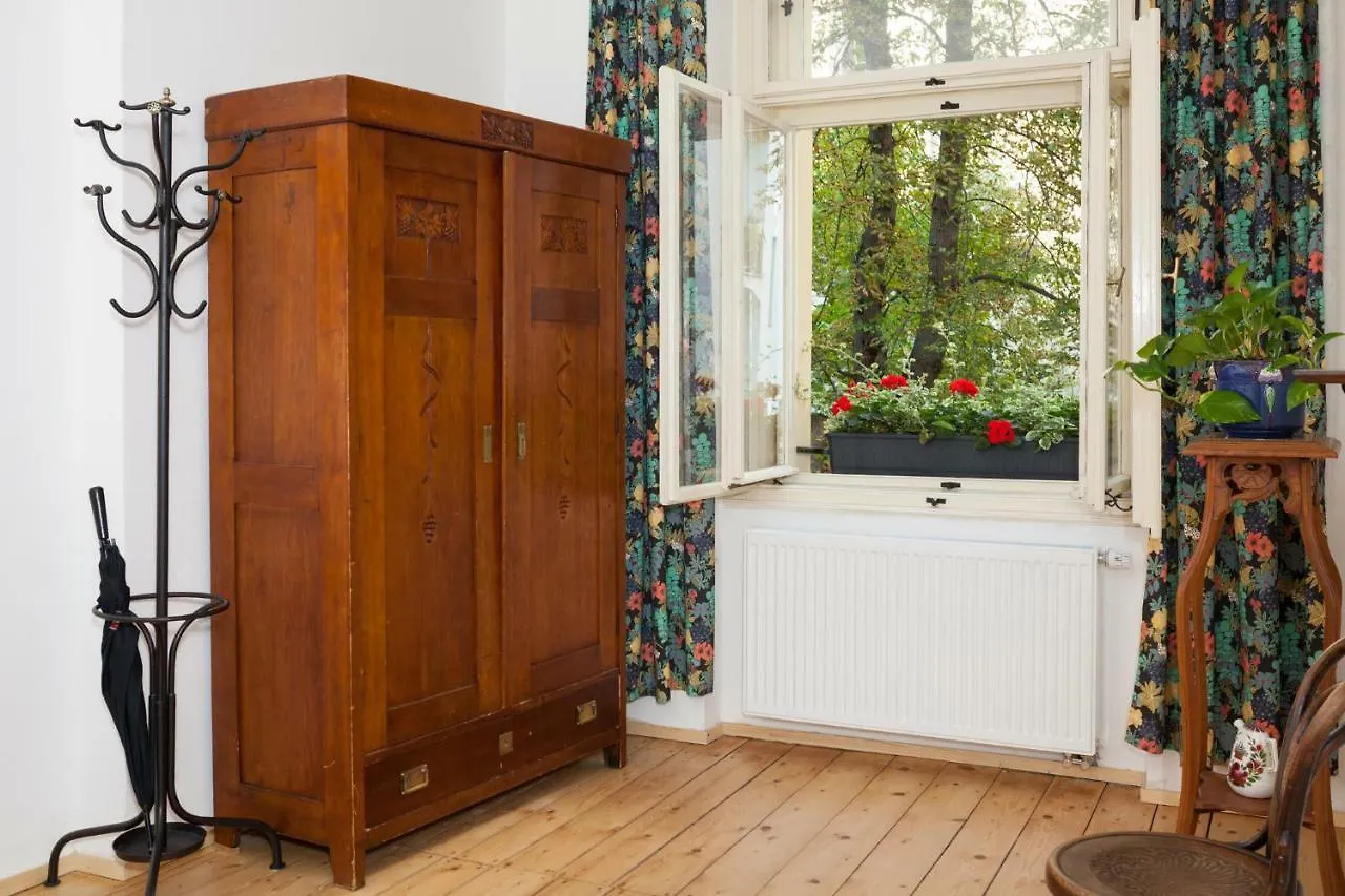 Art Nouveau Meets Mid-Century Modern. Hotel Prague Apartment